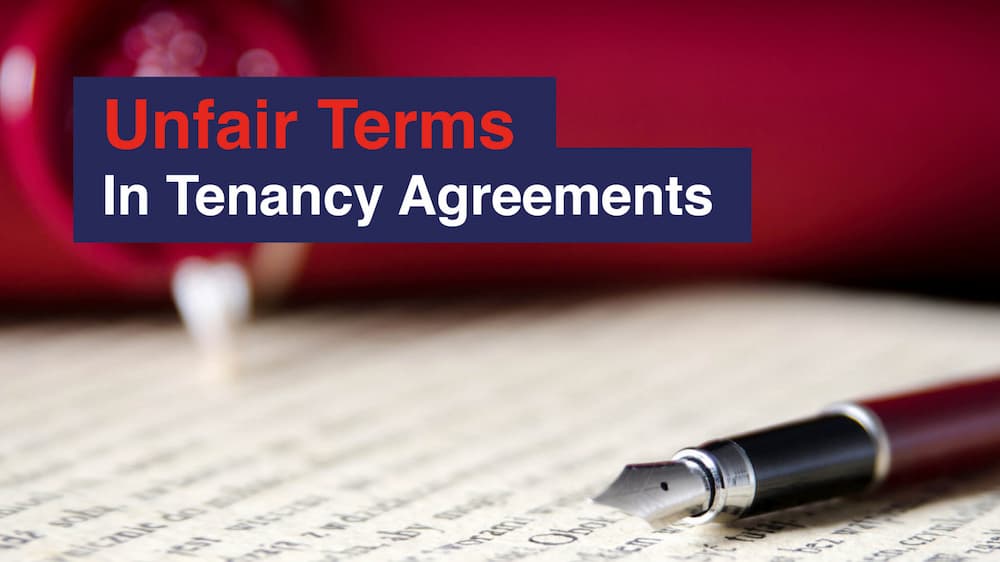 Unfair Terms in Tenancy Agreements - Horizon Lets