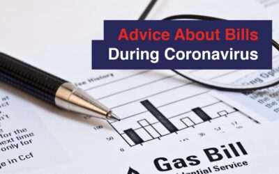 Advice About Bills During Coronavirus